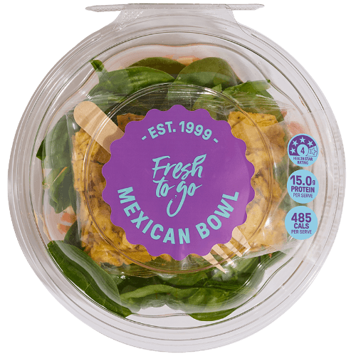 Fresh To Go Mexican Salad Bowl Salad