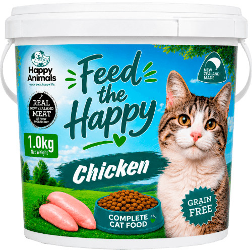 Happy Animals Chicken Dry Cat Food
