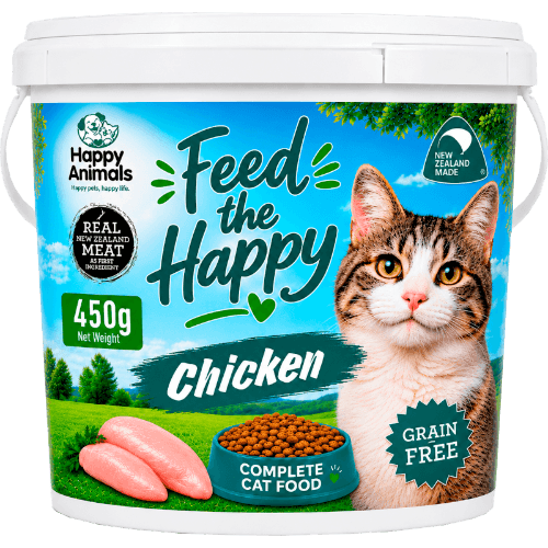 Happy Animals Chicken Dry Cat Food