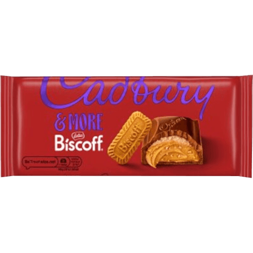 Cadbury & More Biscoff Chocolate Block