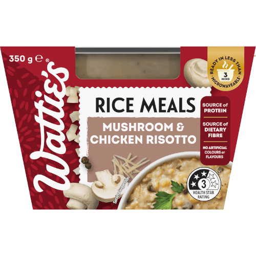 Wattie's Rice Meals Mushroom & Chicken Risotto