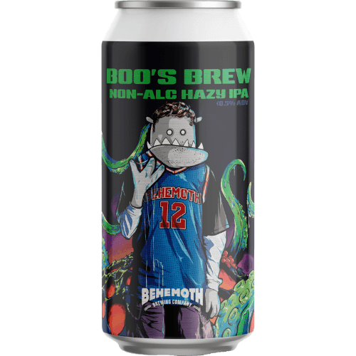 Behemoth Brewing Company Boo's Brew Non-Alc Hazy IPA