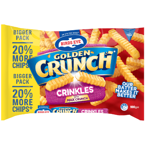 Birds Eye Golden Crunch Crinkles Chips