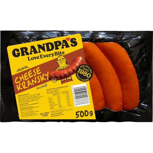 Grandpa's Original Cheese Kransky Sausage