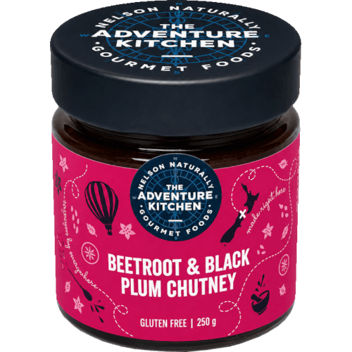 Adventure Kitchen Beetroot & Black Plum Chutney