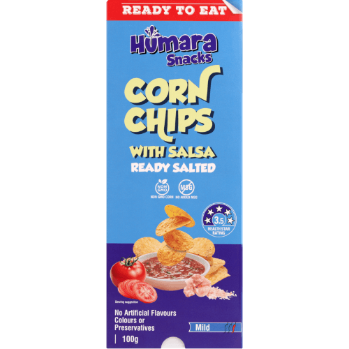 HUMARA Ready Salted Corn Chips with Salsa