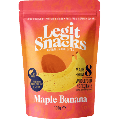 Legit Snacks Maple Banana Bites