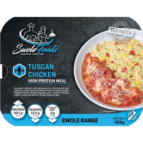 Swolefoods Tuscan Chicken Ready Meal