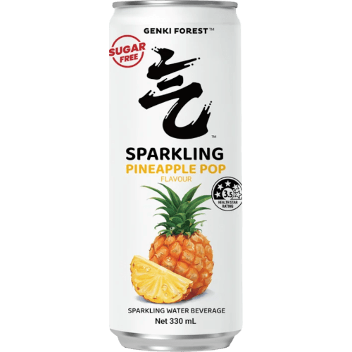 Genki Forest Pineapple Pop Flavour Sparkling Water