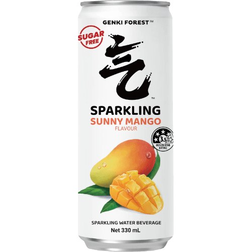 Genki Forest Sunny Mango Flavour Sparkling Water