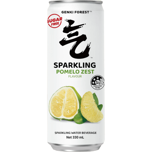 Genki Forest Pomelo Zest Flavour Sparkling Water