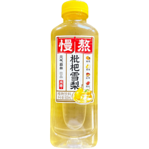 Genki Forest Loquat & Pear Sparkling Water