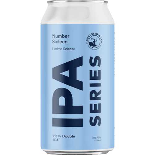 Mount Brewing Co Number Sixteen Limited Release Hazy Double IPA