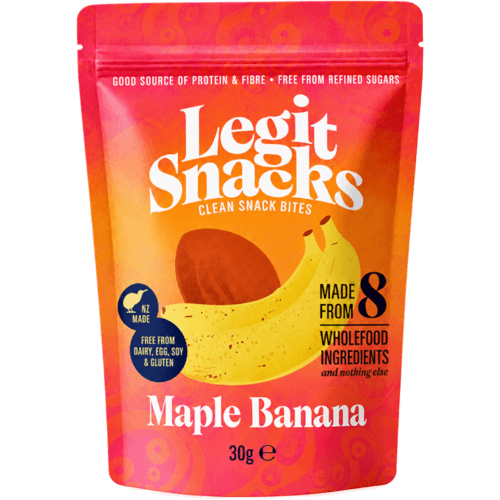 Legit Snacks Maple Banana Bites