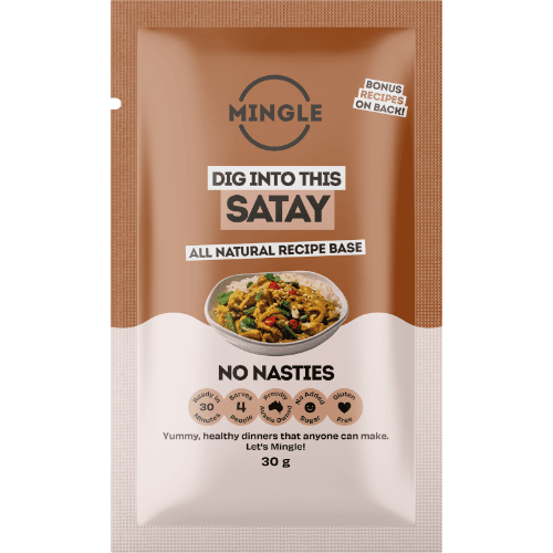 Mingle Seasoning No Nasties Dig Into This Satay All Natural Recipe Base