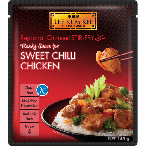Lee Kum Kee GF Sweet Chilli Chicken Ready Sauce