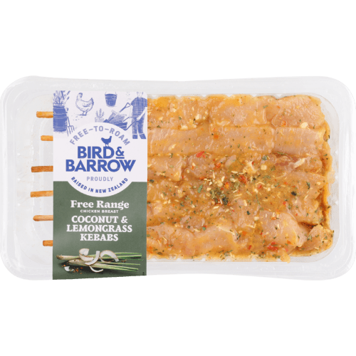 Bird & Barrow Coconut & Lemongrass Free Range Chicken Kebabs