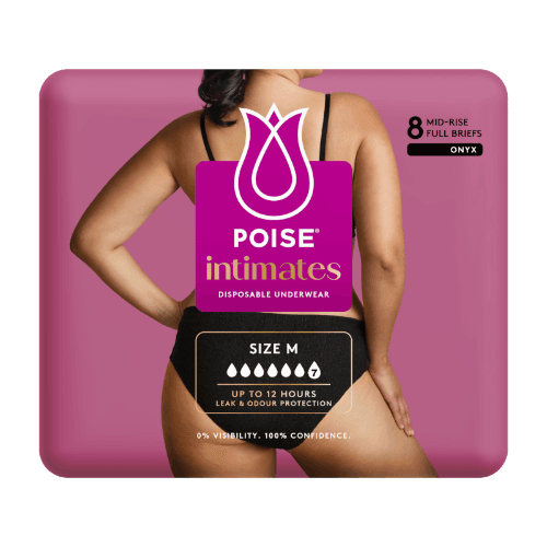 Poise Intimates Disposable Underwear Medium