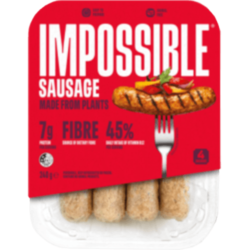 Impossible Foods Plant Based Sausages