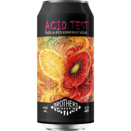 Brothers Beer Acid Test Yuzu & Red Kiwfruit Sour Beer