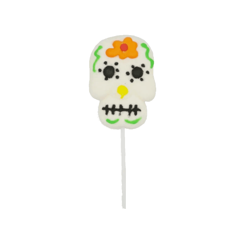 Candy Realms Skull Mallow Pop Vanilla Candy