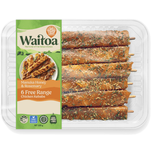 Waitoa Fresh Manuka Honey & Rosemary Kebab