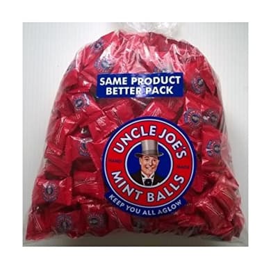 Uncle Joe's Wrapped Mint Balls 2kg Breath Fresheners