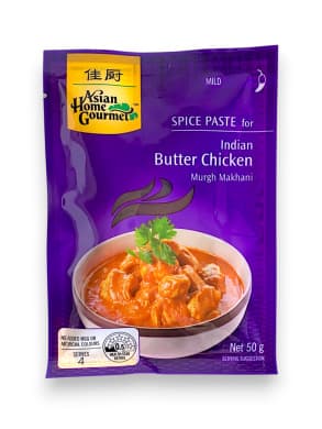 Asian Home Gourmet Spice Paste for Indian Butter Chicken (Murgh Makhani)