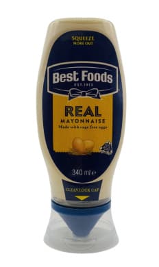 Best Foods Real Mayonnaise 340 ml