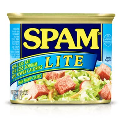 Spam Lite Spiced Ham 340g