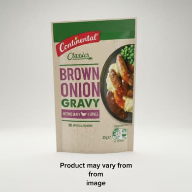 Continental Classics Brown Onion Gravy Instant Gravy