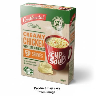Continental Classics Creamy Chicken with Lots of Noodles (Cup a Soup) 60g
