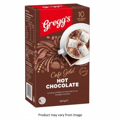 Gregg's Café Gold Hot Chocolate (10 sachets)