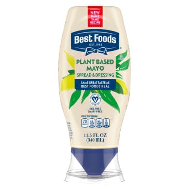 Best Foods Plant Based Mayo Spread & Dressing (11.5 FL OZ / 340 mL)
