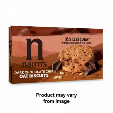 Nairn's Dark Chocolate Chip Oat Biscuits