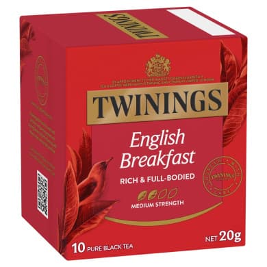 Twinings English Breakfast Tea - 10 tea bags (20g)