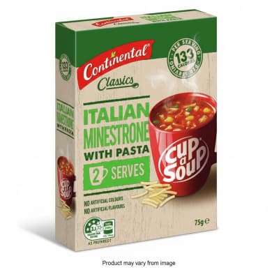 Continental Classics Italian Minestrone with Pasta (Cup a Soup)
