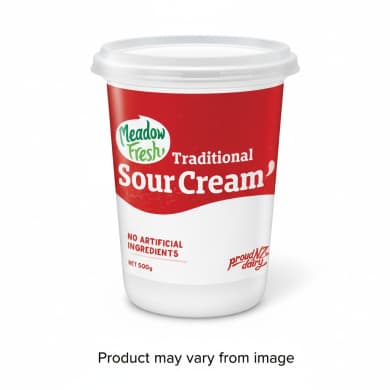 Meadow Fresh Traditional Sour Cream 500g