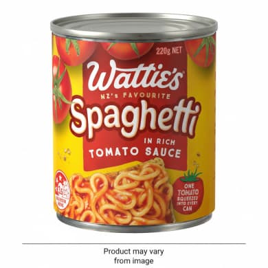 Wattie's Spaghetti in Rich Tomato Sauce 220g