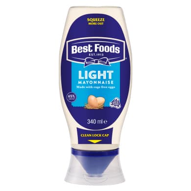 Best Foods Light Mayonnaise 340 mL