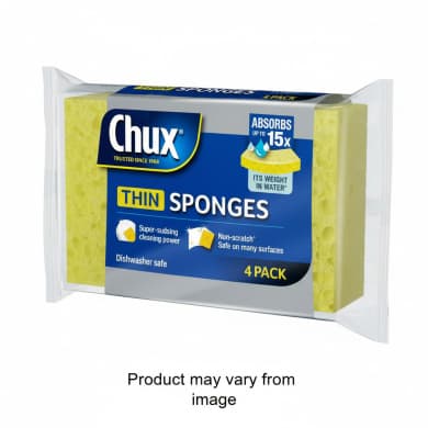 Chux Thin Sponges 4 Pack