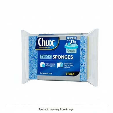 Chux Thick Sponges 3-Pack