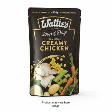 Wattie's Soup of the Day Homestyle Creamy Chicken 430g Pouch