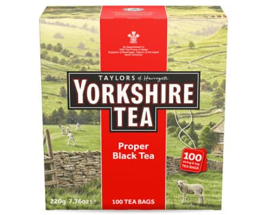 Taylors of Harrogate Yorkshire Black Tea Bags – 100
