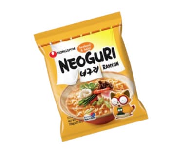 Nongshim Neoguri Seafood & Mild Ramyun (120g)