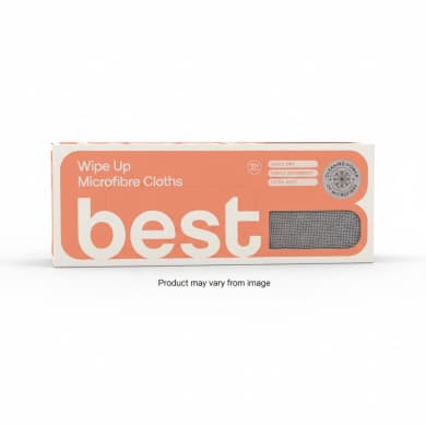 Wipe Up Microfibre Cloths 10 Pack