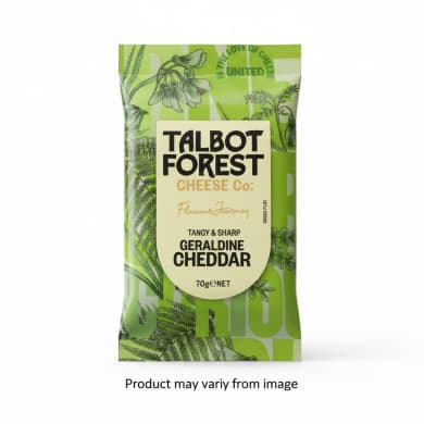 Talbot Forest Geraldine Cheddar Cheese 70g