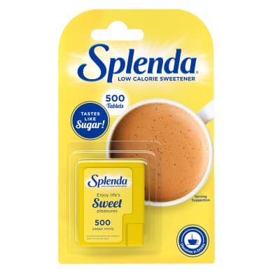 Splenda Low Calorie Sweetener Tablets - 500 Pack