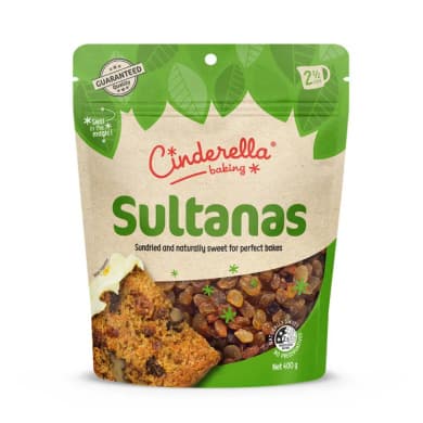 Cinderella Baking Sultanas 400g