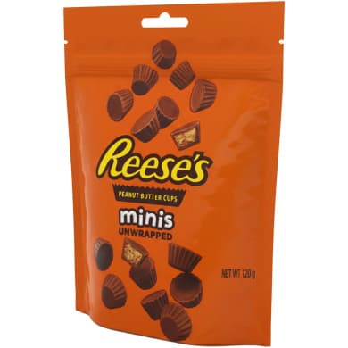 Reese's Peanut Butter Cups Minis Unwrapped